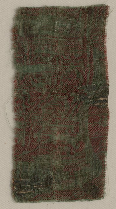 Tre fragmenter af italiensk gotisk silke, 1300-tallet. af Unbekannt