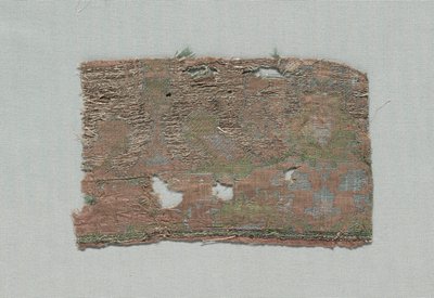 Tre fragmenter af italiensk gotisk silke, 1350-1399. af Unbekannt