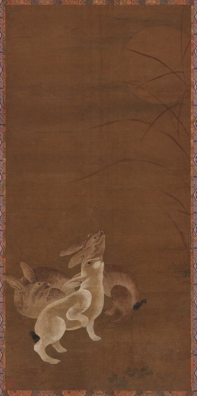 Tre harer ser på månen, 1368-1644. af Unbekannt
