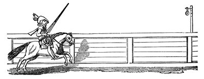 Vippe ved ringen, 1833 af Unbekannt