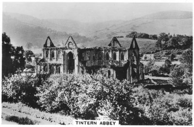 Tintern Abbey, Monmouthshire, Wales, 1937 af Unbekannt