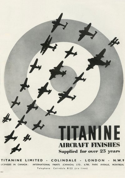 Titanine Aircraft Finishes, 1941. af Unbekannt