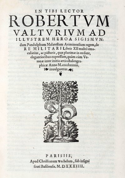 Titelside på Valturios 
