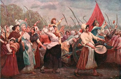 Til Versailles, en hændelse i den franske revolution, c1894, c1902. af Unbekannt