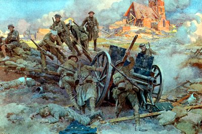 Til Sejrherrerne!, Første Verdenskrig, 1917-1918 af Unbekannt
