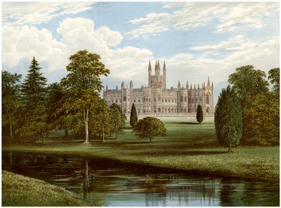 Toddington Park, Gloucestershire, hjemsted for Lord Sudeley, c1880 af Unbekannt