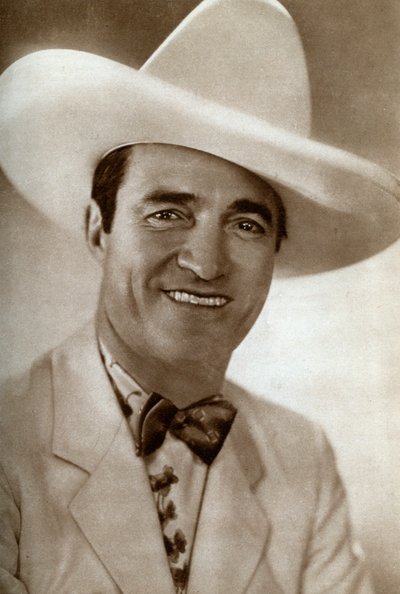 Tom Mix, amerikansk filmskuespiller, 1933 af Unbekannt