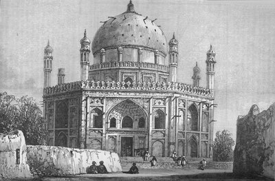 Tomb of Ahmed Shah, Adjoining the Citadel, Candahar, c1880 af Unbekannt