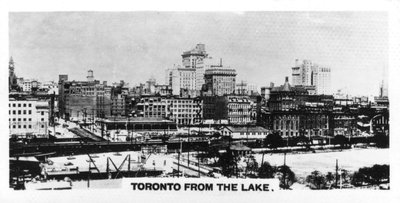 Toronto fra søen, Canada, c1920