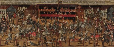Turnering i Antwerpen, 1498. af Unbekannt