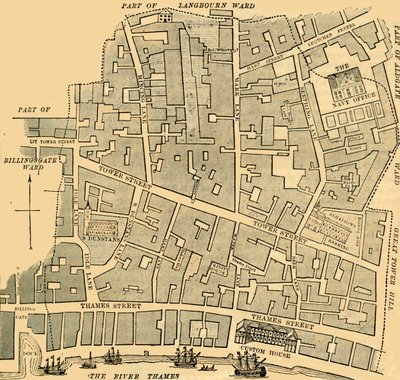 Tower Street Ward, c1872. af Unbekannt