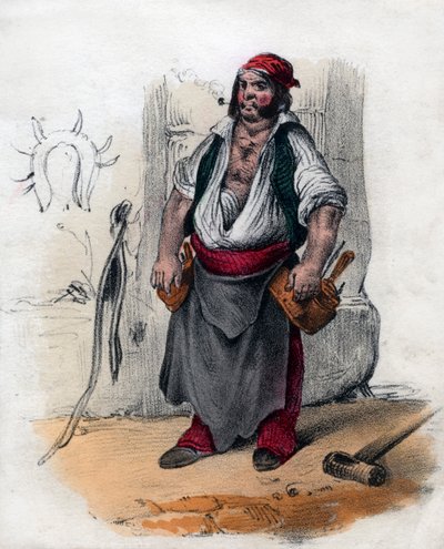 Handelsmand, 1800-tallet af Unbekannt