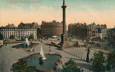 Trafalgar Square, London, c1900. af Unbekannt