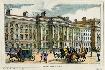 Trinity College, Dublin, Irland, c1880 af Unbekannt