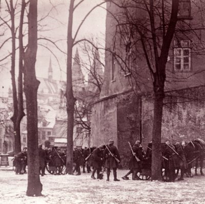 Tropper, Aachen, Tyskland, c1914-c1918 af Unbekannt