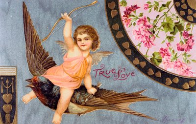True Love, American Valentine-kort, 1908 af Unbekannt