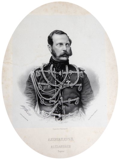Zar Alexander II af Rusland, 1860