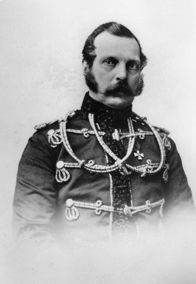 Zar Alexander II af Rusland, c1861-c1865 af Unbekannt