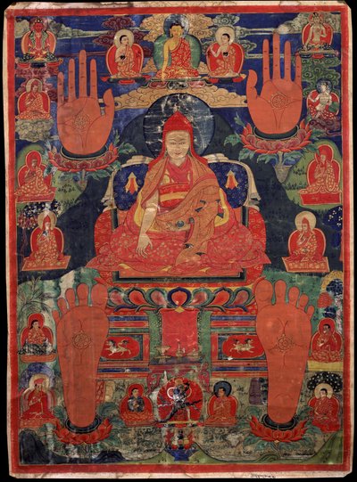 Tsuglag Gyatso, den tredje Pawo Rinpoche (ca. 1567-1630) af Unbekannt