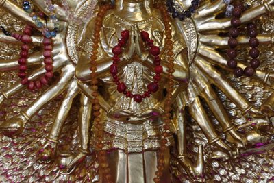 Tu An buddhistisk tempel. Quan Am bodhisattva af medfølelse eller barmhjertighedens gudinde, Saint-Pierre-en-Faucigny, Frankrig af Unbekannt