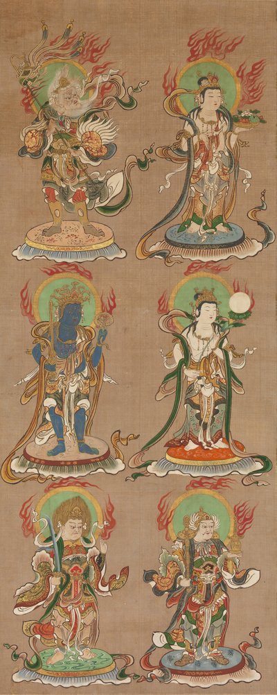 Tolv Deva Kings Juniten, 1500-tallet. af Unbekannt