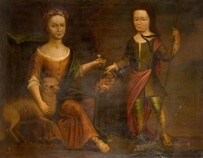 To børn af familien Holte, 1800. af Unbekannt
