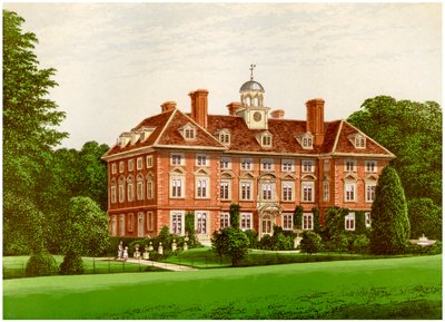 Tyttenhanger Park, Hertfordshire, hjemsted for grevinden af Caledon, c1880 af Unbekannt