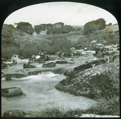 Upper Dart - Dartmoor, slutningen af det 19.-begyndelsen af det 20. århundrede. af Unbekannt