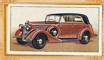 Vauxhall Big Six Wingham Cabriolet, c1936 af Unbekannt
