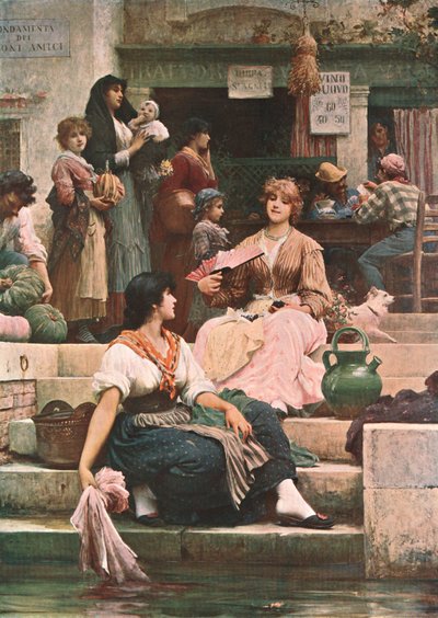 Venetianere, 1885, c1902. af Unbekannt