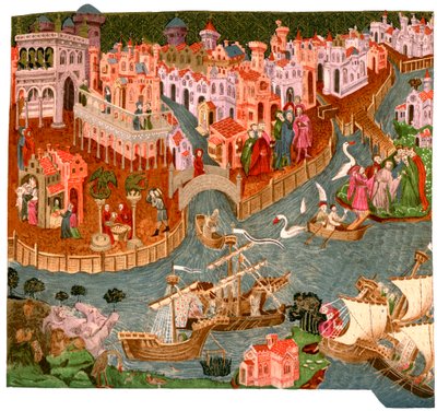 Venedig i 1338, 1892 af Unbekannt