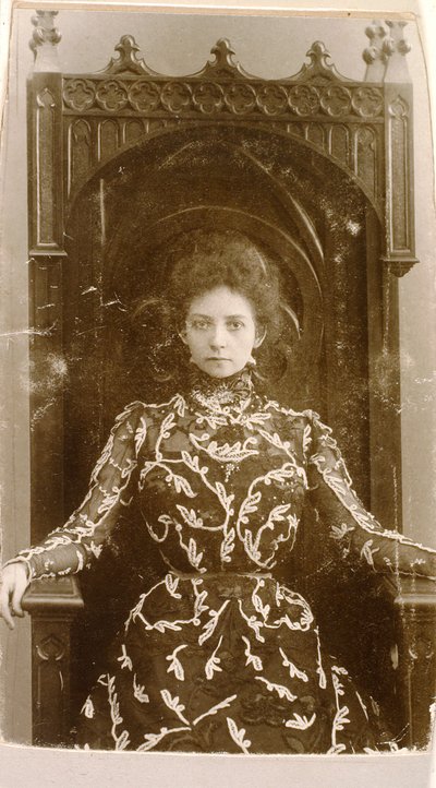 Vera Komissarzhevskaya, russisk skuespillerinde, 1900-tallet af Unbekannt