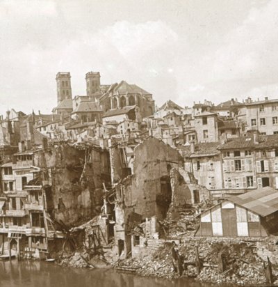 Verdun, Nordfrankrig, c1916-c1918 af Unbekannt