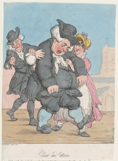 Præst og Moses, 1815., 1815. af Unbekannt
