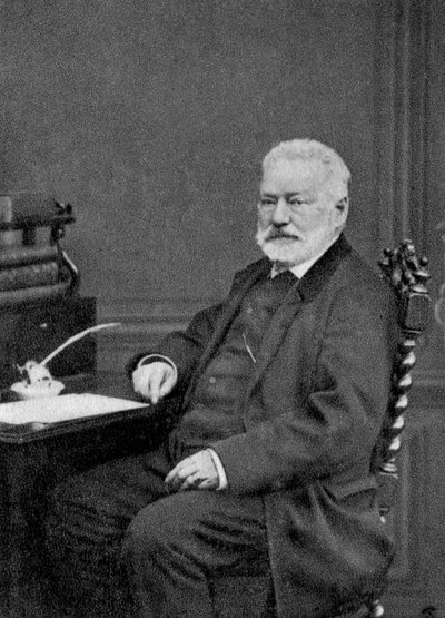 Victor Hugo, fransk forfatter, 1872 af Unbekannt