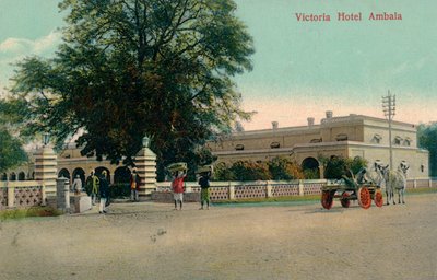 Victoria Hotel Ambala, c1900 af Unbekannt