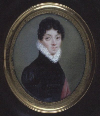 Victorine Mounier 1783-1822 af Unbekannt