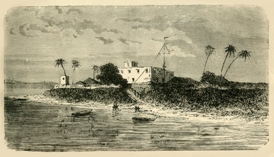 Udsigt ved mundingen af Hooghly, 1890. af Unbekannt
