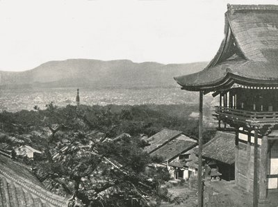Udsigt fra bakkerne, Kyoto, Japan, 1895. af Unbekannt