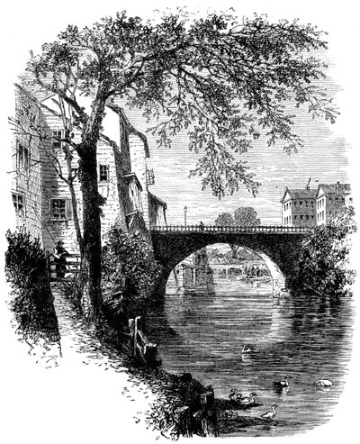 Udsigt i Hartford, Connecticut, c1600-tallet c1880 af Unbekannt