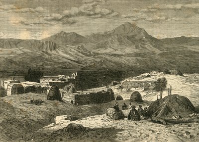 Udsigt i det sydlige Armenien, 1890. af Unbekannt