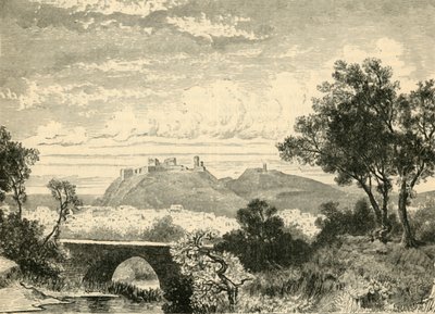 Udsigt over Athen, 1890. af Unbekannt