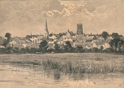 Udsigt over Dorchester, 1800-tallet af Unbekannt