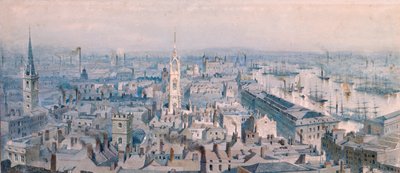 Udsigt over London af Unbekannt