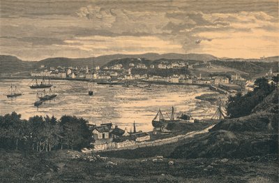 Udsigt over Oban, slutningen af det 19. århundrede af Unbekannt