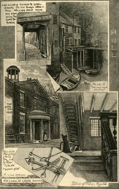 Udsigt i Hull, 1898. af Unbekannt