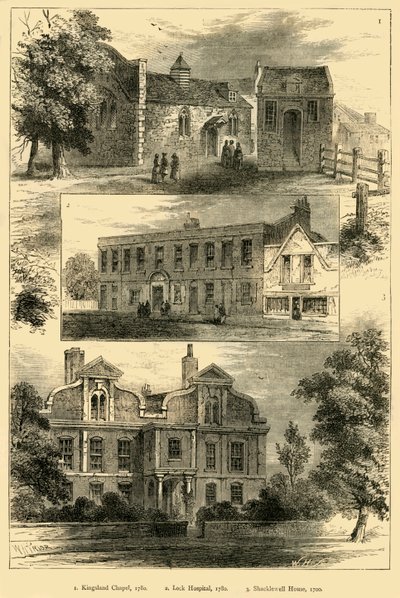 Udsigt i Kingsland, c1876. af Unbekannt