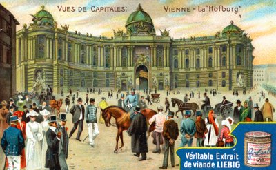 Udsigt over hovedstæder: Hofburg, Wien, ca. 1900 af Unbekannt