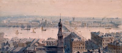 Udsigt over London af Unbekannt