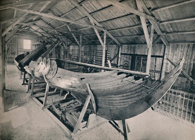 Vikingeskib, 1914. af Unbekannt